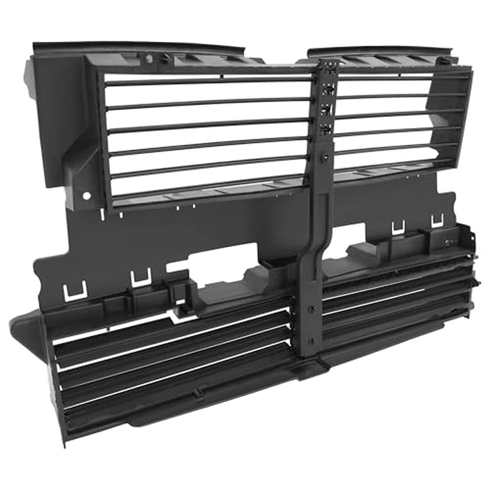 HECASA Front Radiator Grille Shutter W/O Motor Compatible with 2013-2016 Ford Fusion 1.5L 1.6L 2.0L 2.5L Replacement for FO1206109 DS7Z-8475-A Grille Air Control Shutter Black by HECASA - Image 2