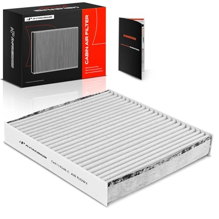 A-Premium Cabin Air Filter with Activated Carbon Compatible with Fiat 500 2012-2019, Replace# 68096453AA by A-premium - Image 1