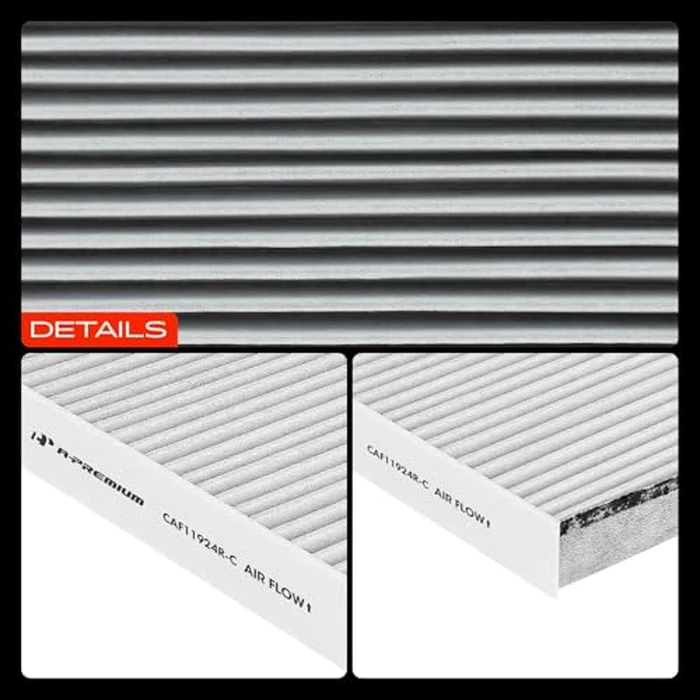 A-Premium Cabin Air Filter with Activated Carbon Compatible with Fiat 500 2012-2019, Replace# 68096453AA by A-premium - Image 8