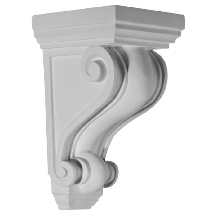 Ekena Millwork COR02X02X04DE 2 1/4" W X 2 1/4" D X 4 1/4" H Devon Corbel by Ekena Millwork - Used - Good condition - CA$11.83