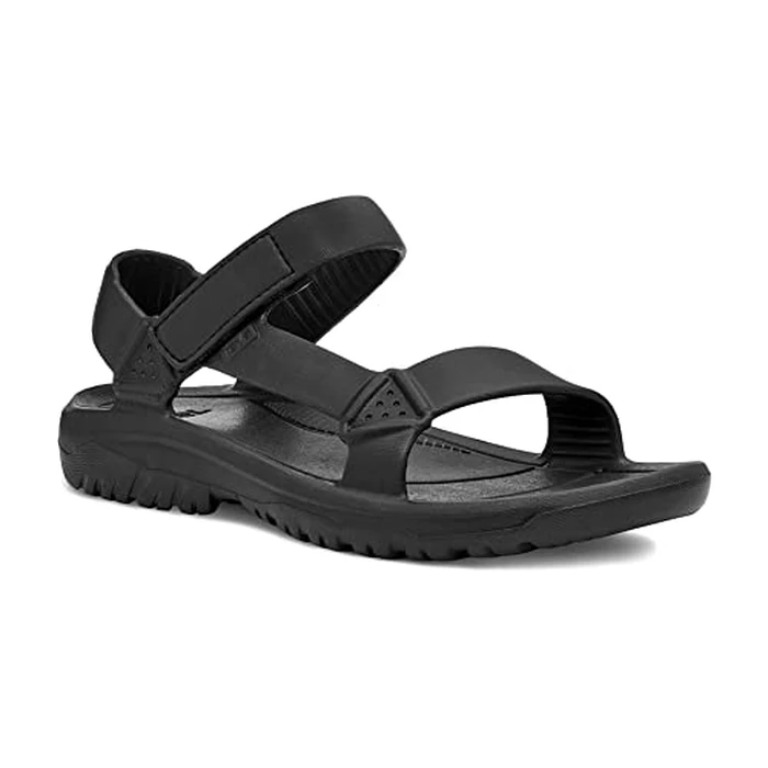 Teva mens M Hurricane Drift Sport Sandal, Black, 9 US by Teva - Used - Like New condition