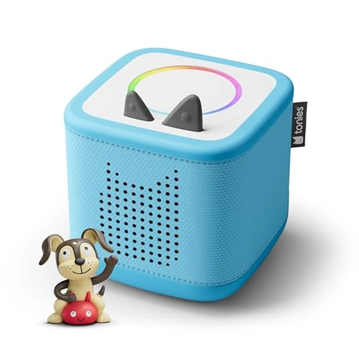Toniebox 2 Audio Player Starter Set for Kids 1+ with Playtime Puppy - Sky Blue by Tonies - Used - Like New condition - US$130.02