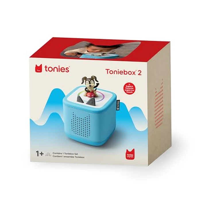 Toniebox 2 Audio Player Starter Set for Kids 1+ with Playtime Puppy - Sky Blue by Tonies - Image 8