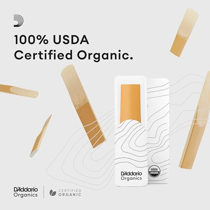 D'Addario Organic Royal Eb Clarinet Reeds, Strength 3.5, 10-Pack by D'Addario - Image 7