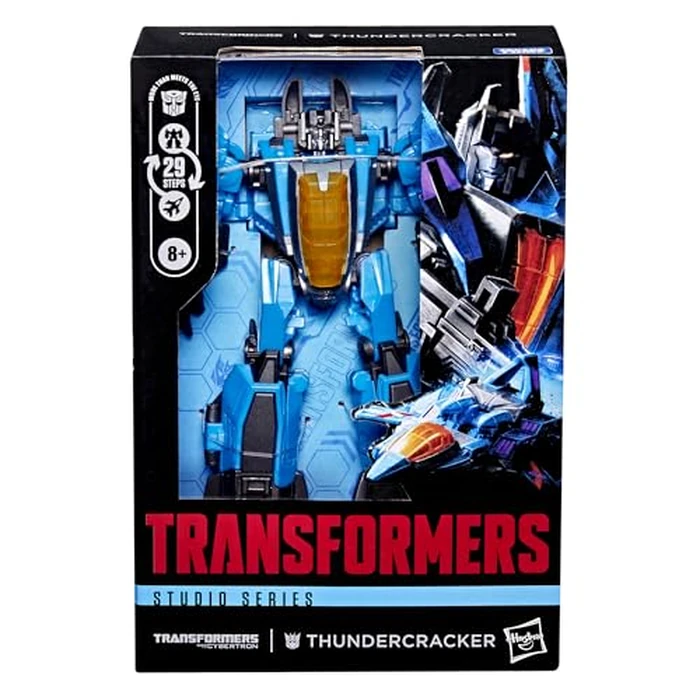Transformers Studio Series War for Cybertron Thundercracker, 6.5-inch Converting Action Figure, Robot Toys for Ages 8+ by Transformers - Image 4