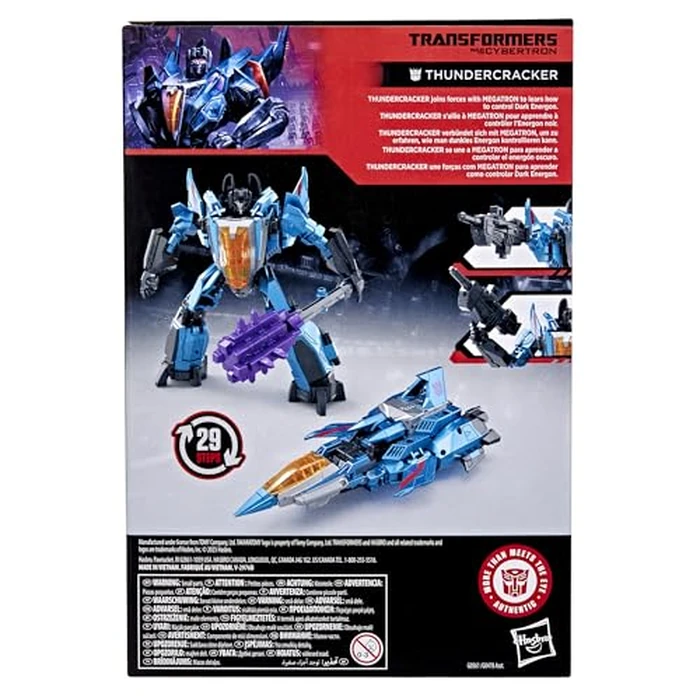 Transformers Studio Series War for Cybertron Thundercracker, 6.5-inch Converting Action Figure, Robot Toys for Ages 8+ by Transformers - Image 5