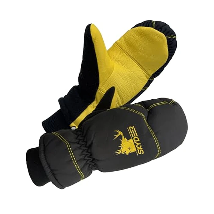 SKYDEER Mittens for Men and Women, Winter Gloves with Deerskin Leather and 150G 3M Thinsulate Insulation for Skiing Running Driving Cycling Hiking Biking Outdoor Sports Daily Work (SD8754M/S) by SKYDEER - Image 8