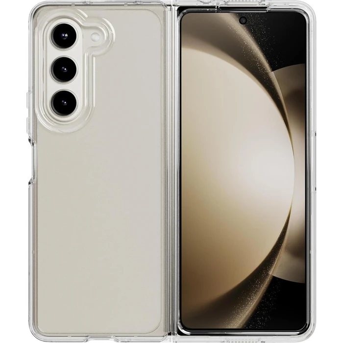 Tech21 EvoClear Phone Case for Galaxy Z Fold 5 - Clear by Tech21 - Refurbished - Brand New condition