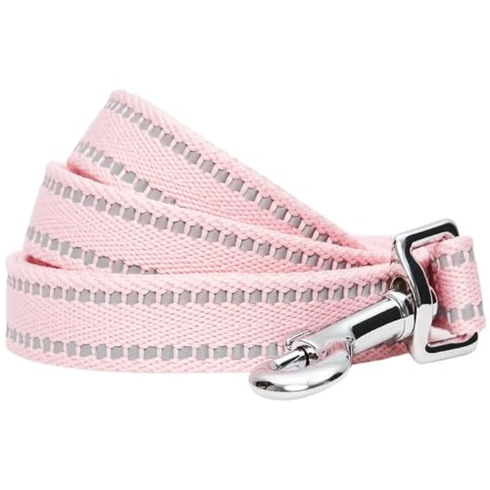 Blueberry Pet Essentials Reflective Dog Collar & Leash Set, Adjustable for Medium Dogs | Safe Walking Gear for Pet Parents, Puppy Training & Daily Use MediumDogs, Baby Pink by Blueberry Pet - Image 7