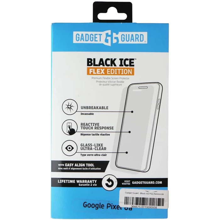 Gadget Guard Black Ice Flex Edition Screen Protector for Google Pixel 6a - Clear by Gadget Guard - Refurbished - Brand New condition