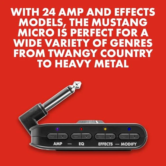Fender Mustang Micro Headphone Amplifier, with 2-Year Warranty by Fender - Image 5