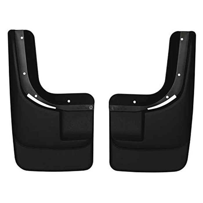 Husky Liners - Front Mud Guards | 2004-2012 Chevrolet Colorado/GMC Canyon w/o Flares, Front Set - Black, 2 Pc | 56701 by Husky Liners - Image 1