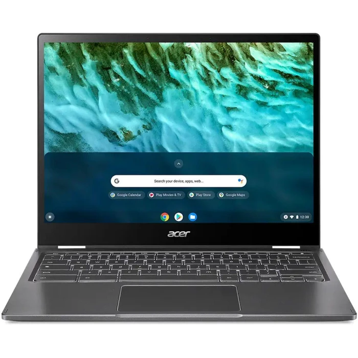 Acer Chromebook Spin 713 CP713-2W Laptop 13.5" - Steel Gray - Intel Core i5-10210U 1.6GHz - 16GB RAM - 256GB by Acer - Image 1