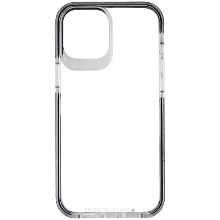 Gear4 Piccadilly Series Phone Case for iPhone 12 Pro Max - Clear/Black by Gear4 - Image 1