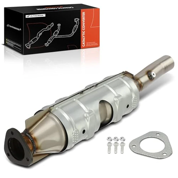 A-Premium Rear Catalytic Converter Kit Direct-Fit Compatible with Ford E-150/E-250 Econoline, E-350 Econoline Club Wagon, E-350 Super Duty, E-450 Econoline Super Duty, 5.4L 6.8L, EPA Compliant by A-Premium - Image 1