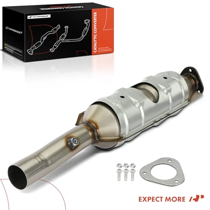 A-Premium Rear Catalytic Converter Kit Direct-Fit Compatible with Ford E-150/E-250 Econoline, E-350 Econoline Club Wagon, E-350 Super Duty, E-450 Econoline Super Duty, 5.4L 6.8L, EPA Compliant by A-Premium - Image 9