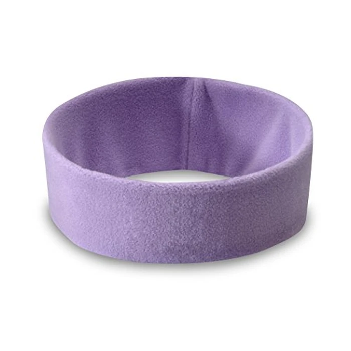 AcousticSheep SleepPhones Wireless | Bluetooth Headphones for Sleep, Travel, and More | The Original and Most Comfortable Headphones for Sleeping | Quiet Lavender - Fleece Fabric (Size S) by SleepPhones - Image 2