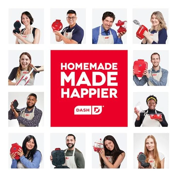 Dash Mini Maker Griddle - Compact Griddle for Creative Homemade Treats - PTFE nonstick surface, Quick Heat-Up System & Space-Saving Design - Pink by DASH - Image 8