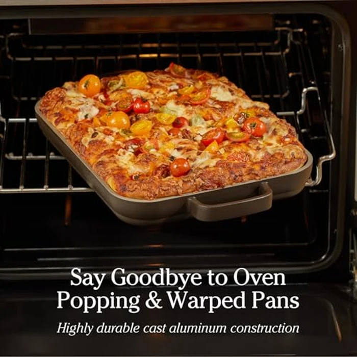 Our Place Mini Griddle Pan - 1.9L Nonstick Ceramic Sheet Pan & Stovetop Griddle with Handles | Toxin-Free Cast Aluminum | Oven Safe up to 232 degreesC | Compatible with All Cooktops | Char by Our Place - Image 4