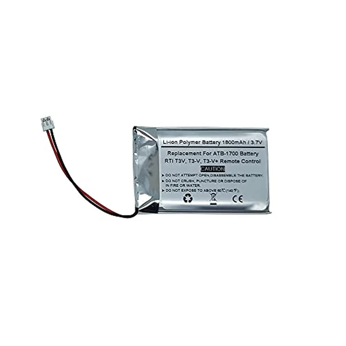 1800mAh 3.7V ATB-1700 30-210218-17 Replacement Battery For RTI, T3V, T3-V, T3-V+ Remote Control by Starnovo - Used - Very Good condition - CA$7.14
