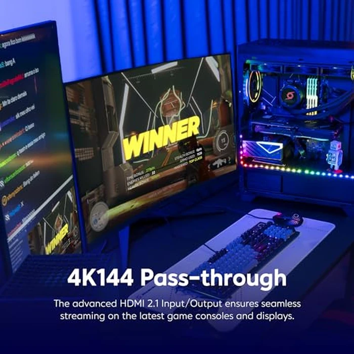 AVerMedia HDMI 2.1 Internal PCIe Capture Card for Streaming and Recording 4K60 with Ultra-Low Latency on PS5, PS4 Pro, Xbox Series X/S, Xbox One X, Switch Games - GC575 Live Gamer 4K 2.1 by AVerMedia - Image 6
