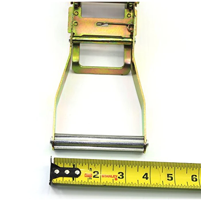 GRIPON (Pack of 4) 2" x8' Lasso Strap with 2" Ratchet and J Finger Hook Tie Dow by WorldPac - Image 3