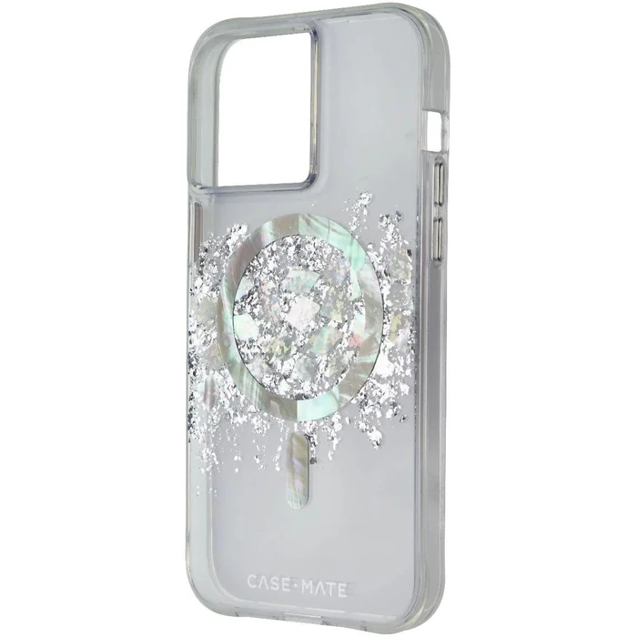 Case-Mate Crystal Series Phone Case with MagSafe for iPhone 15 Pro Max - Touch of Pearl by Case-Mate - Image 2