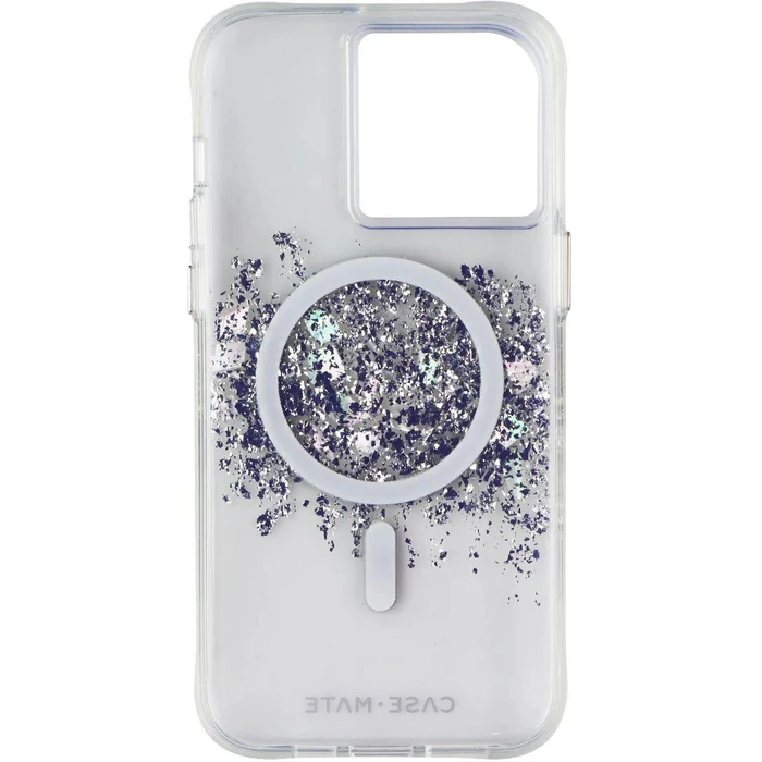 Case-Mate Crystal Series Phone Case with MagSafe for iPhone 15 Pro Max - Touch of Pearl by Case-Mate - Image 3