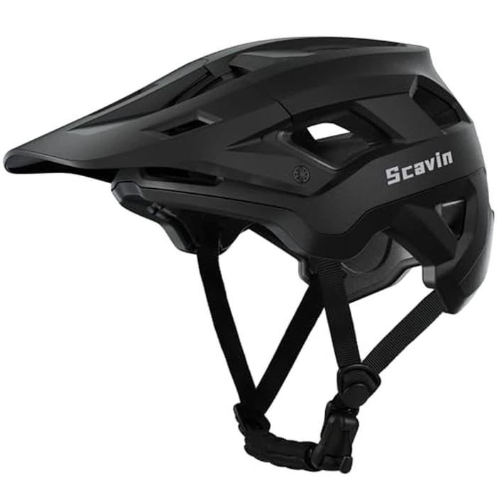 Scavin Mountain Bike Helmet for Adult, NTA 8776 E-Bike & Road Bicycle Helmet Certified Adjustable MTB Cycling for Men Women Youth Visor &Magnetic Buckle by Scavin - Used - Like New condition