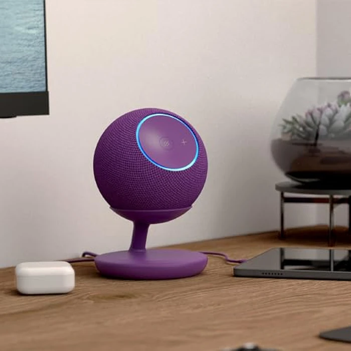 Made for Amazon Stand with USB-C charging ports for Echo Dot Max by Mission Cables - Image 3