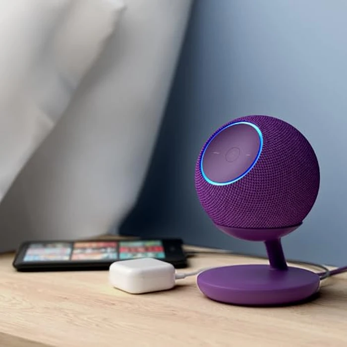 Made for Amazon Stand with USB-C charging ports for Echo Dot Max by Mission Cables - Image 5