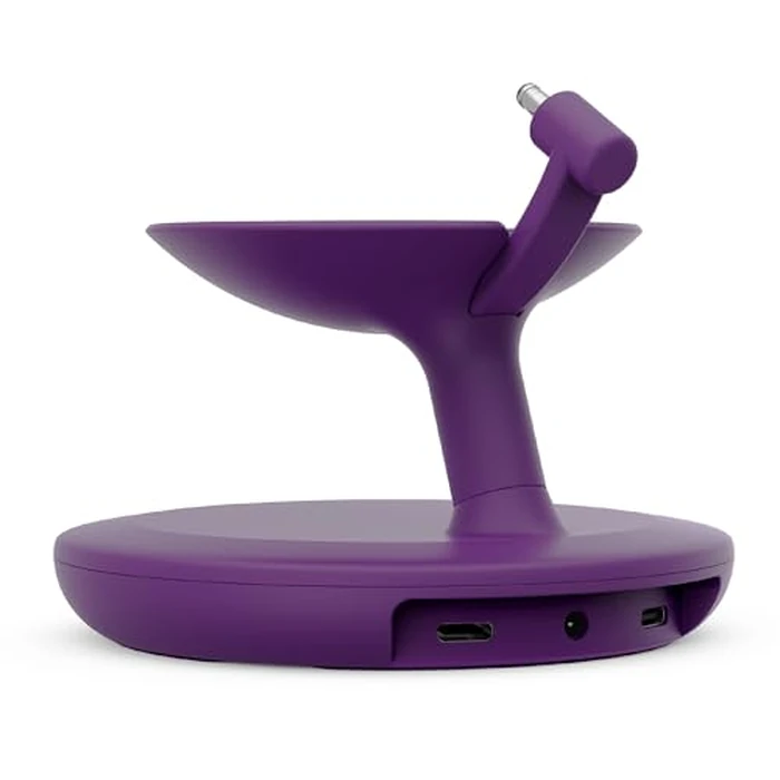 Made for Amazon Stand with USB-C charging ports for Echo Dot Max by Mission Cables - Image 6