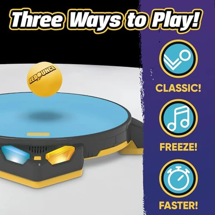 Rebounce Game | Indoor and Outdoor Electronic Action Game for Kids, Teens, and Adults | Ages 8+ | 2 to 6 Players | 10 Mins. | Family Travel Games by Hasbro Gaming - Image 4