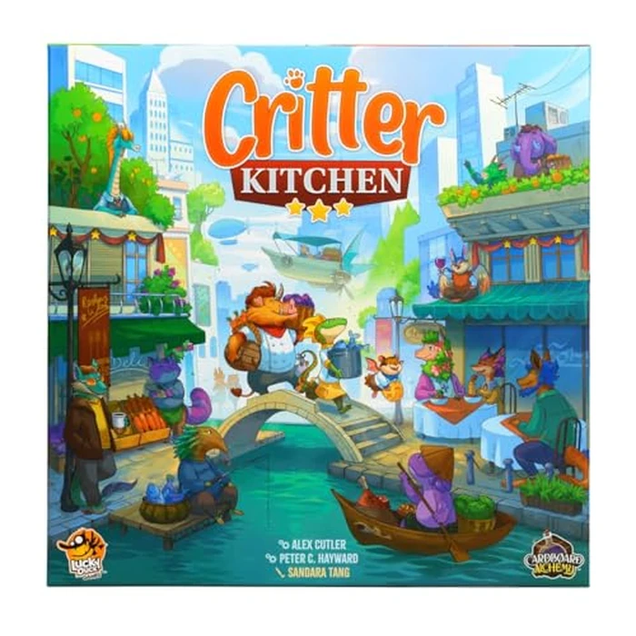 Lucky Duck Games Critter Kitchen | Strategy Game | Chefs Compete for a Restaurant Critic | 1-5 Players, Ages 12+ by LUCKY DUCK GAMES - Used - Like New condition - CA$44.95