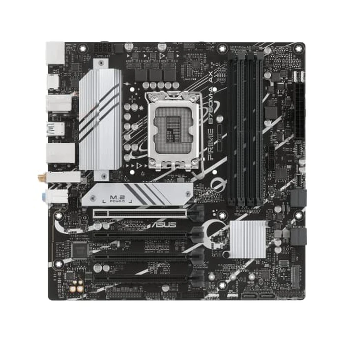 ASUS Prime B760M-A AX LGA 1700(Intel(R) 12th&13th Gen) microATX Motherboard (PCIe(R) 4.0, 2xM.2 Slots, DDR5,Realtek 2.5 Gb LAN,WiFi 6, DP,Rear USB 3.2 Gen 2, Front USB 3.2 Gen 1 Type-C(R)) by ASUS - Used - Like New condition