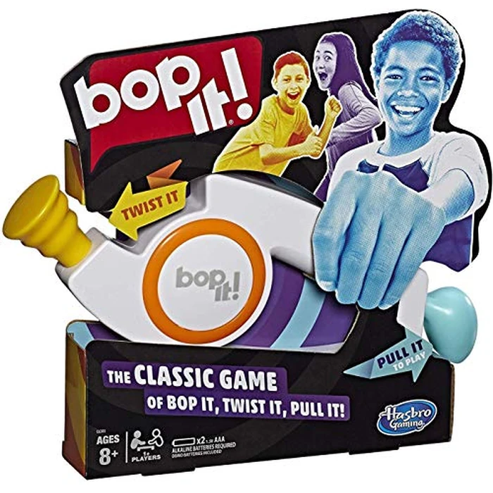 Hasbro Gaming Bop It! Electronic Game for Kids Ages 8 and up, Kids Games for 1 or More Players, Board Games for Kids, Kids Gifts by bop it - Used - Like New condition - US$15.17