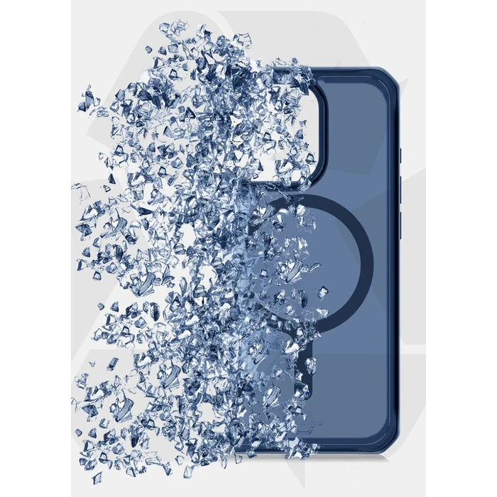 ITSKINS HYBRID R // FROST Phone Case with MagSafe for iPhone 15 Pro - Blue - Brand New by ITSKINS - Image 8