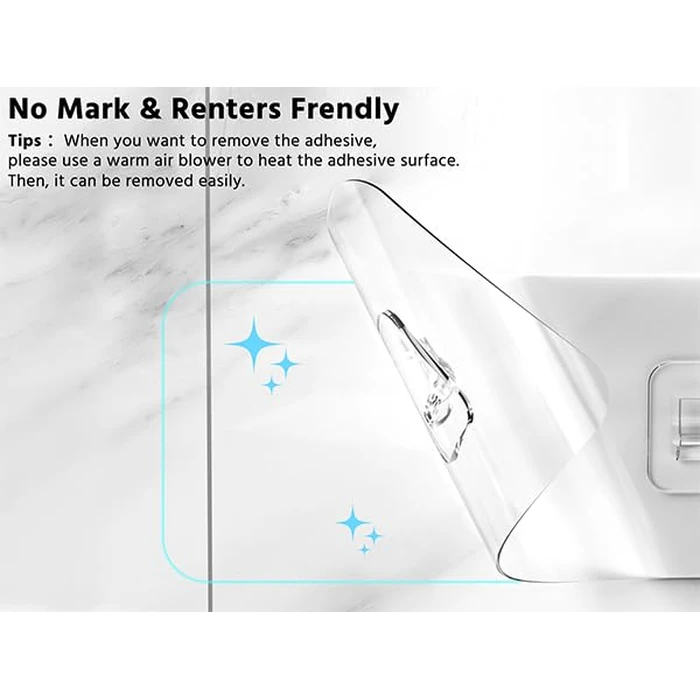 Moforoco Shower Caddy Shelf Organizer Rack, Self Adhesive Black Bathroom Shelves Basket, Home Farmhouse Wall Inside Organization and Storage Decor Rv Accessories, First Camper Apartment Essentials by Moforoco - Image 4