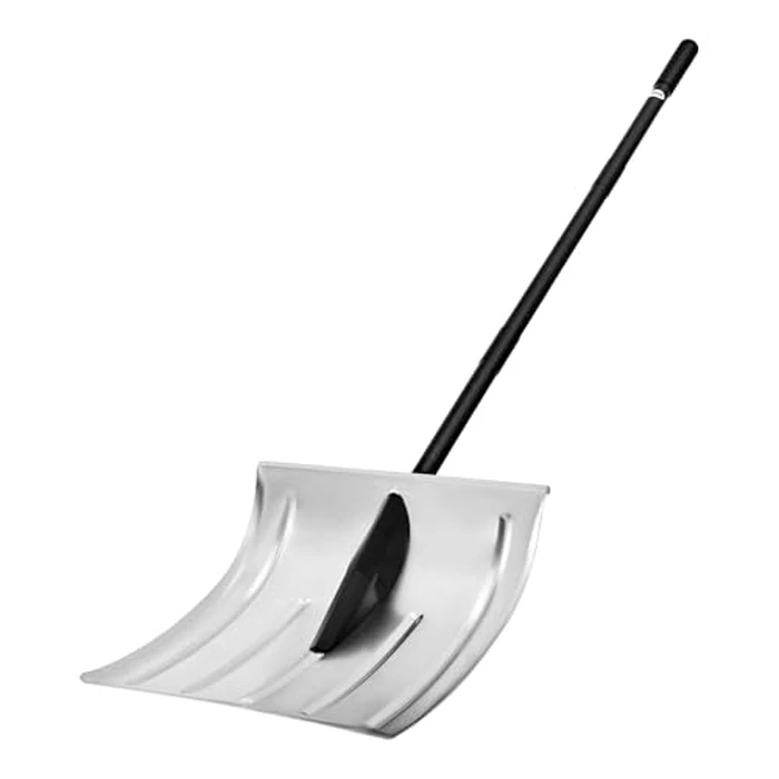 VEVOR Snow Shovel for Driveway, 16 in Wide Aluminum Alloy Snow Shovel, Non Slip Grip, Large Capacity Snowplow Shovels, Detachable & Lightweight Snows Removal Tool for Garden Car Camping Outdoors by VEVOR - Image 1