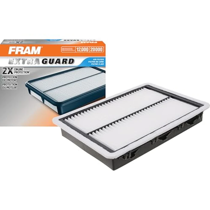 FRAM Extra Guard CA11942 Replacement Engine Air Filter for Select Hyundai Sonata and Kia Optima (2.0L & 2.4L), Provides Up to 12 Months or 12,000 Miles Filter Protection by Fram - Used - Like New condition
