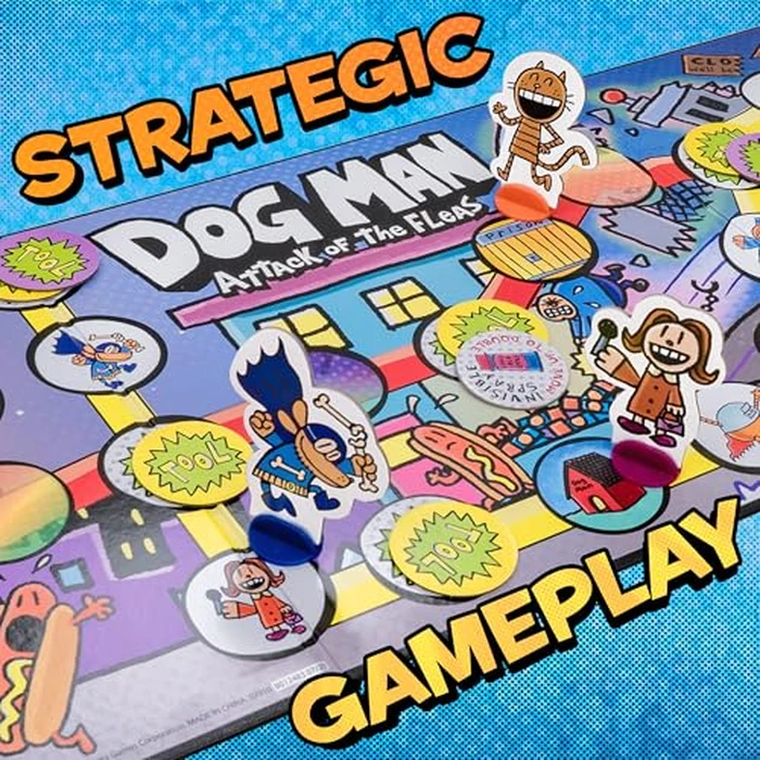 University Games Dog Man: Attack of The Fleas Game (UG-07010) by University Games - Image 2