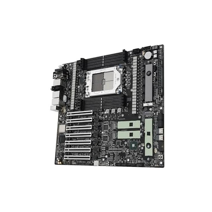 ASUS Pro WS WRX90E-SAGE SE EEB Workstation Motherboard, AMD Ryzen(TM) Threadripper(TM) PRO 7000 WX-Series, ECC R-DIMM DDR5, 32 Power-Stage,7xPCIe 5.0x16, PCIe 5.0 M.2, 10Gb & 2.5Gb LAN, Multi-GPU Support by ASUS - Image 6