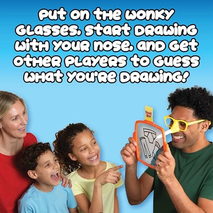 Pencil Nose Board Games for Family Night - The Ultimate Drawing Game - Kids Games, Family Game, Multi-Player, Party Game - Ages 8+ by PlayMonster - Image 2