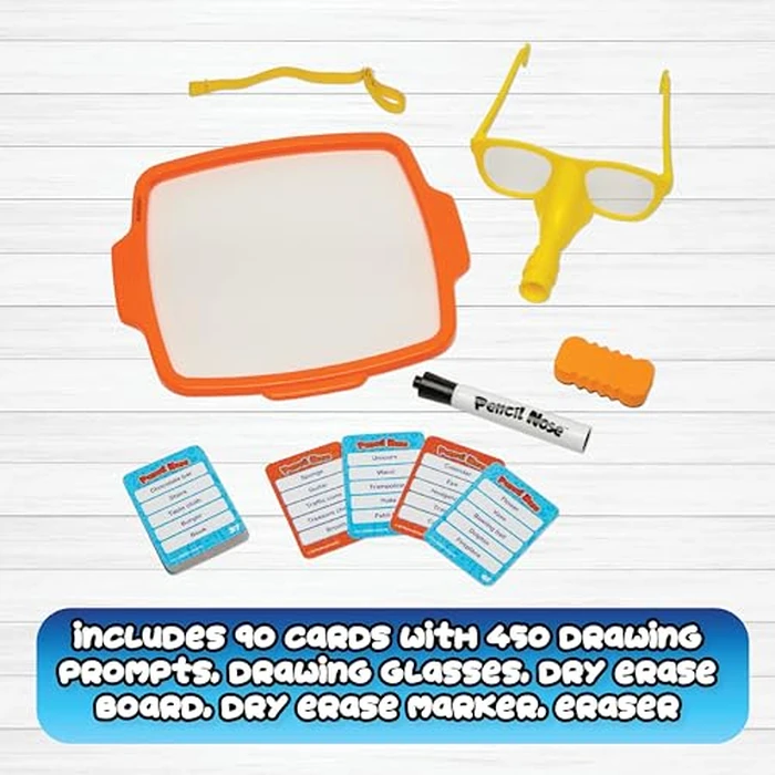 Pencil Nose Board Games for Family Night - The Ultimate Drawing Game - Kids Games, Family Game, Multi-Player, Party Game - Ages 8+ by PlayMonster - Image 4