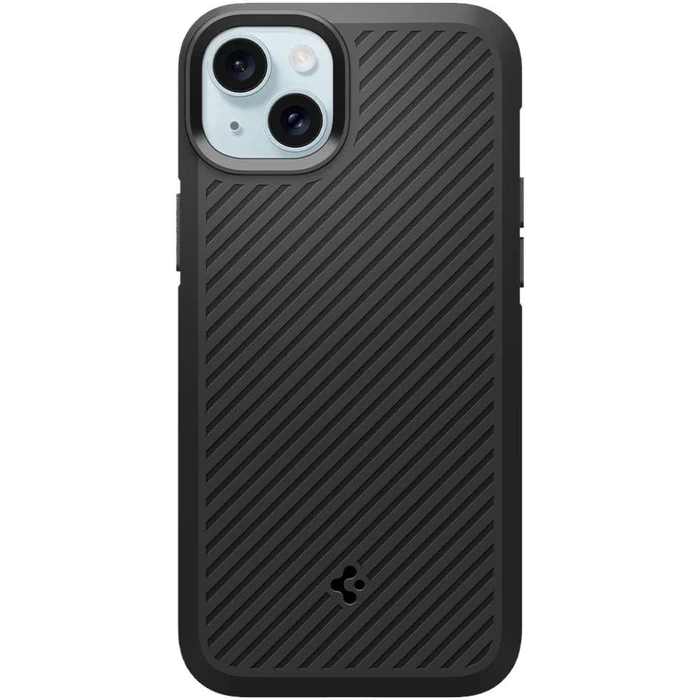 Spigen Core Armor Phone Case for iPhone 15 Pro - Black by Spigen - Image 1