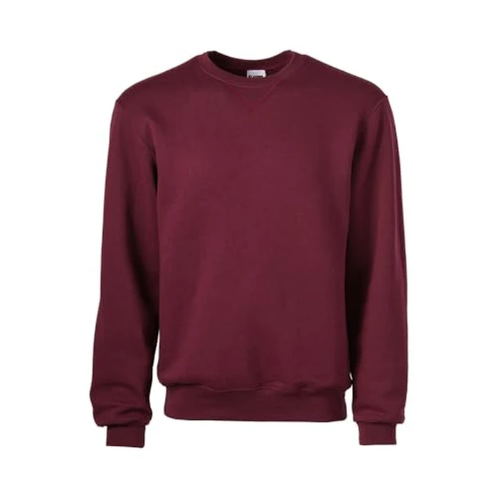 Soffe Men's Crew Neck Sweatshirt, Maroon, X-Large by Soffe - Used - Like New condition - US$16.94