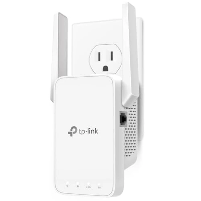 TP-Link AC1200 WiFi Extender, 2023 Engadget Best Budget Pick, 1.2Gbps Signal Booster for Home, Dual Band 5GHz/2.4GHz, Covers Up to 1500 Sq.ft and 30 Devices,Support Onemesh, One Ethernet Port (RE315) by TP-Link - Used - Very Good condition - US$16.98