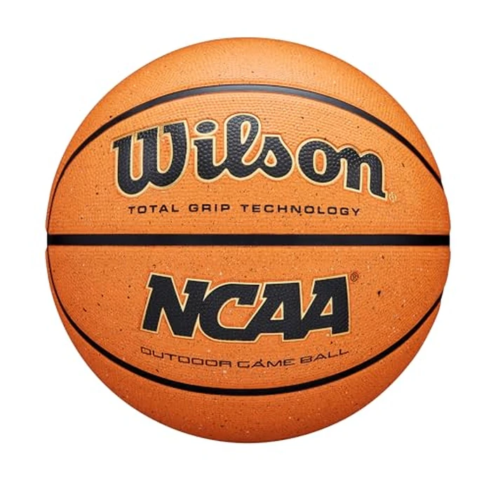 WILSON NCAA Outdoor Game Basketball - Orange, Size 7-29.5" by WILSON - Image 1