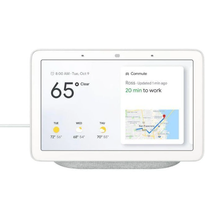Google Nest Hub - Chalk by Google - Refurbished - Excellent condition - US$276.48