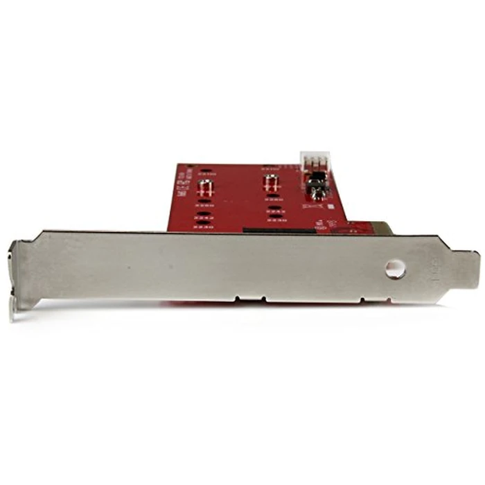 StarTech.com 2x M.2 SATA SSD Controller Card - PCIe - PCI Express M.2 SATA III Controller - NGFF Card Adapter (PEX2M2) by StarTech - Image 3